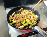柔らか☆牛肉のマスタード炒め作り方5写真