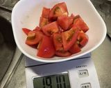 フレッシュ✨夏野菜とえびのダイスサラダ！作り方5写真