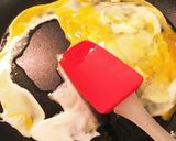 からし菜とエビの蒸し炒め作り方3写真