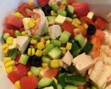フレッシュ✨夏野菜とえびのダイスサラダ！作り方12写真