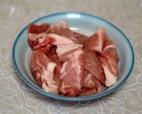 豚肉の甘酢あん和え♪作り方2写真