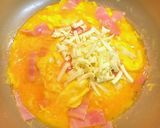 ♬ベーコンと卵のチーズ入りオムレツ♬作り方3写真