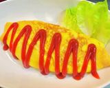 ♬ベーコンと卵のチーズ入りオムレツ♬作り方5写真