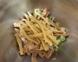 おつまみ♪葱チャーシューメンマ作り方2写真