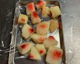 甘酒☆桃スムージー作り方1写真