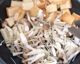 厚揚げときのこのバタぽん炒め作り方4写真