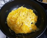 エビと豆苗の卵炒め作り方1写真