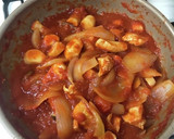 ほぼ無水！チキンのトマト煮込み【超簡単】作り方5写真