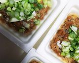小粒納豆のカリカリ茶巾焼き♪作り方1写真