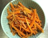 にんじんのおかか胡麻和え作り方4写真
