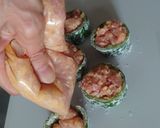 肉詰めピーマンの照り焼き作り方4写真