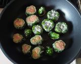 肉詰めピーマンの照り焼き作り方6写真