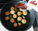 肉詰めピーマンの照り焼き作り方8写真