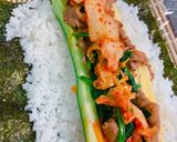 キンパ　宅飲みプルコギ簡単韓国パーティー作り方4写真