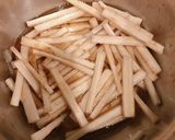 レンジで簡単！ごまマヨ、ごぼうサラダ作り方3写真