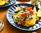 簡単なのに本格的★サーモンのカルボナーラ作り方9写真