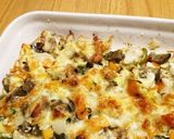 鶏肉と野菜のマヨチーズ焼き作り方9写真