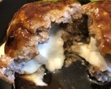 チーズインハンバーグ作り方2写真