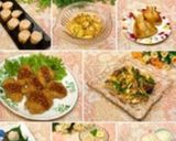 ハム&チーズ入り　薄揚げ焼き巾着作り方14写真