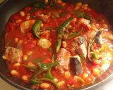 サバ缶と大豆のトマト煮作り方3写真