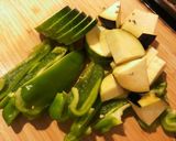 鶏ムネ肉と夏野菜塩麹炒め作り方2写真