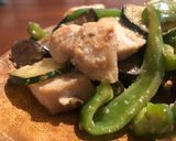 鶏ムネ肉と夏野菜塩麹炒め作り方5写真