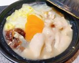 白菜と鶏むね肉のとろ旨鍋作り方4写真