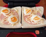 ホットサンド(ハムたまご・トマトチーズ)作り方3写真
