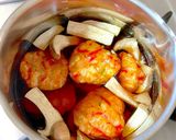 お弁当に5分❤さつま揚げ&茸の煮物。ஐஃ作り方2写真
