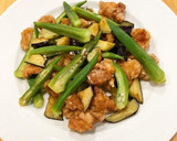 簡単！！☆おいしい☆夏野菜と鶏肉炒め作り方10写真