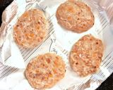 離乳食☆鶏ひき肉で簡単ハンバーグ作り方3写真