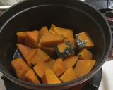 カボチャ煮物　ストウブ作り方4写真