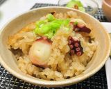 たこ飯・れんこん挟み焼きつくねで夕飯献立作り方2写真