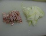 かぼちゃとベーコンのあんかけ煮作り方1写真
