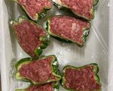 ピーマン肉詰め（玉ねぎなし）作り方3写真