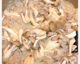 豚こまカルボナーラ丼♬作り方6写真
