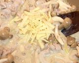 豚こまカルボナーラ丼♬作り方7写真