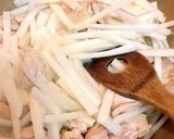 大根と鶏肉のチーズタッカルビ風♪作り方3写真