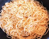 ツナポン☆和風スープパスタ作り方5写真