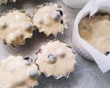 ＊ブルーベリー＊ヨーグルト蒸しパン＊作り方5写真