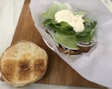 お手軽！レトルトのテリヤキチキンバーガー作り方8写真