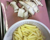 じゃがいもとエリンギのバター醤油炒め作り方1写真