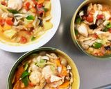 レンジトマトのミネストローネダッカルビ風作り方22写真