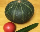 止まらない！かぼちゃの皮とチーズのサラダ作り方5写真