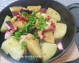 タコとじゃがいものガリシア風スキレット作り方4写真