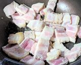 ウマすぎ!ピーマン&豚肉のめんつゆバター作り方3写真