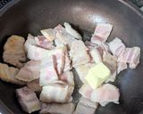 ウマすぎ!ピーマン&豚肉のめんつゆバター作り方4写真
