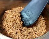 薬味と肉そぼろのダシ汁ごはん(温or冷)作り方3写真