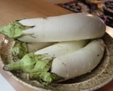 揚げ茄子のニンニクぽん酢作り方1写真