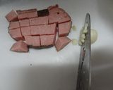 丸大・黒胡椒 豚ソーセージの炒飯作り方4写真